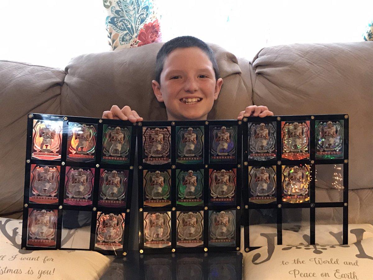 IT_guy8706's tweet photo. Dear @PatrickMahomes &amp; @buttkicker7,
My son Parker is one of your biggest fans, he’s turning 11 &amp; it would make his year if he could get a bday shoutout from his favorite players, any chance you’d be willing to help? 

#HobbyFamily can we rally on this w/ some likes &amp; RTs?👊 https://t.co/p42kejWrVc
