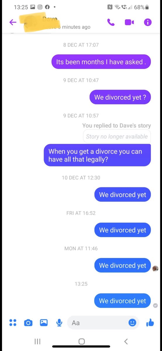 liampullin1's tweet photo. My mums messages to my dad even though they separated 8 years ago😂 https://t.co/mUTy1hCZ97