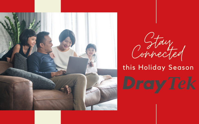 DraytekNetCda's tweet image. This year, spreading yuletide cheer to family and friends may be challenging.  With DrayTek&apos;s suite of products for home &amp;amp; business, make sure your connectivity is secure &amp;amp; reliable To find a solution, contact one of our VAR near you:  bit.ly/3qYCepT