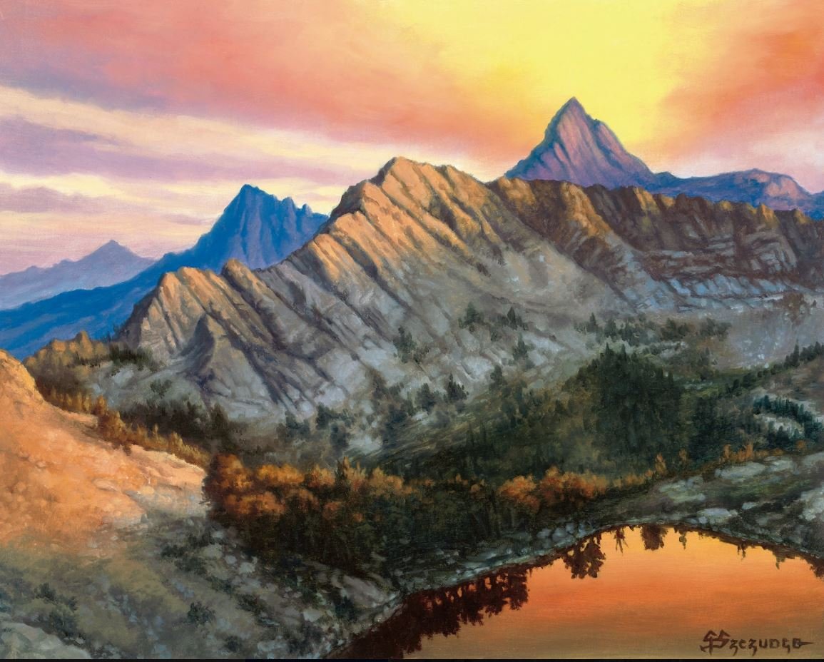 8/8 Lands:Forest 247 by Steve BelledinMountain 346 by Tony Szczudlo"Evolving Wilds" by Christine Choi"Thornwood Falls" by  @EytanZana  #mtg    #mtgart