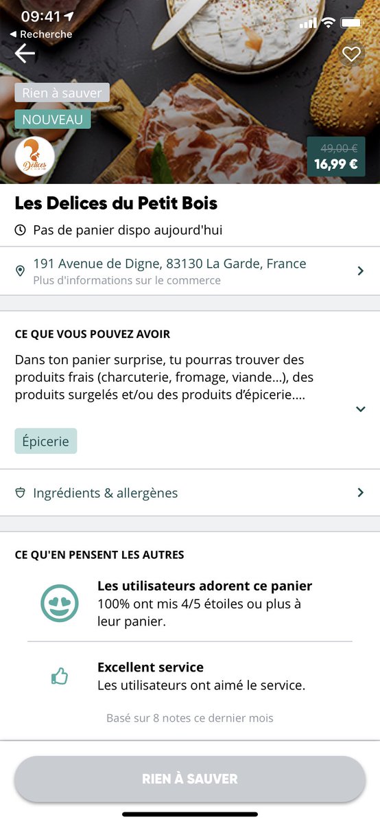 lesdelicesdpb's tweet photo. La collecte #TooGoodToGo a été très fructueuse hier ! Promis, on vous remet ça très vite 😉
Le lien pour télécharger l’application ici ⬇️
iPhone 📱: https://t.co/mAEQnSmrc8
Androïd 🤖: https://t.co/db3KuNmjUr https://t.co/s1qLeJsaIF