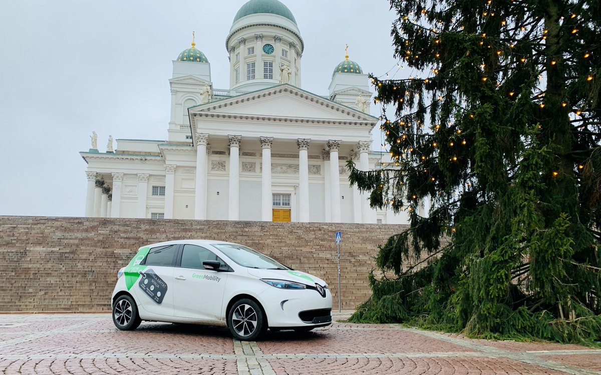 Julen kom tidligt til #Helsinki i år💚Vi har netop lancheret i vores 7 by! energiwatch.dk/Energinyt/Clea…