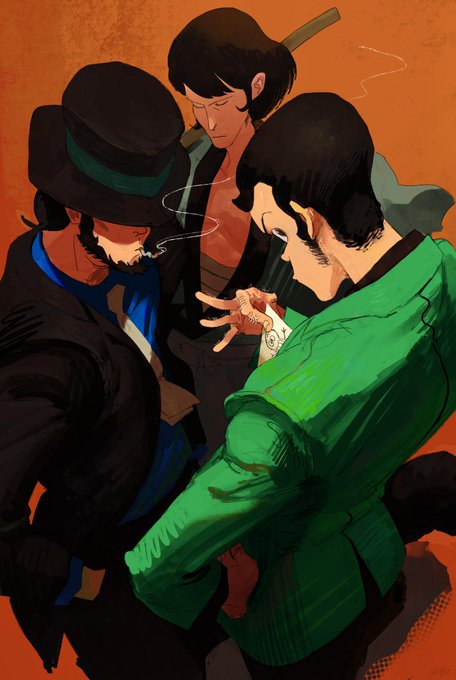 「green jacket multiple boys」 illustration images(Popular)