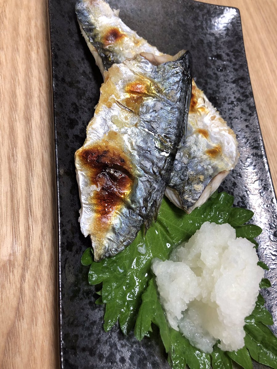 釣り🎣 捌いて焼きました笑