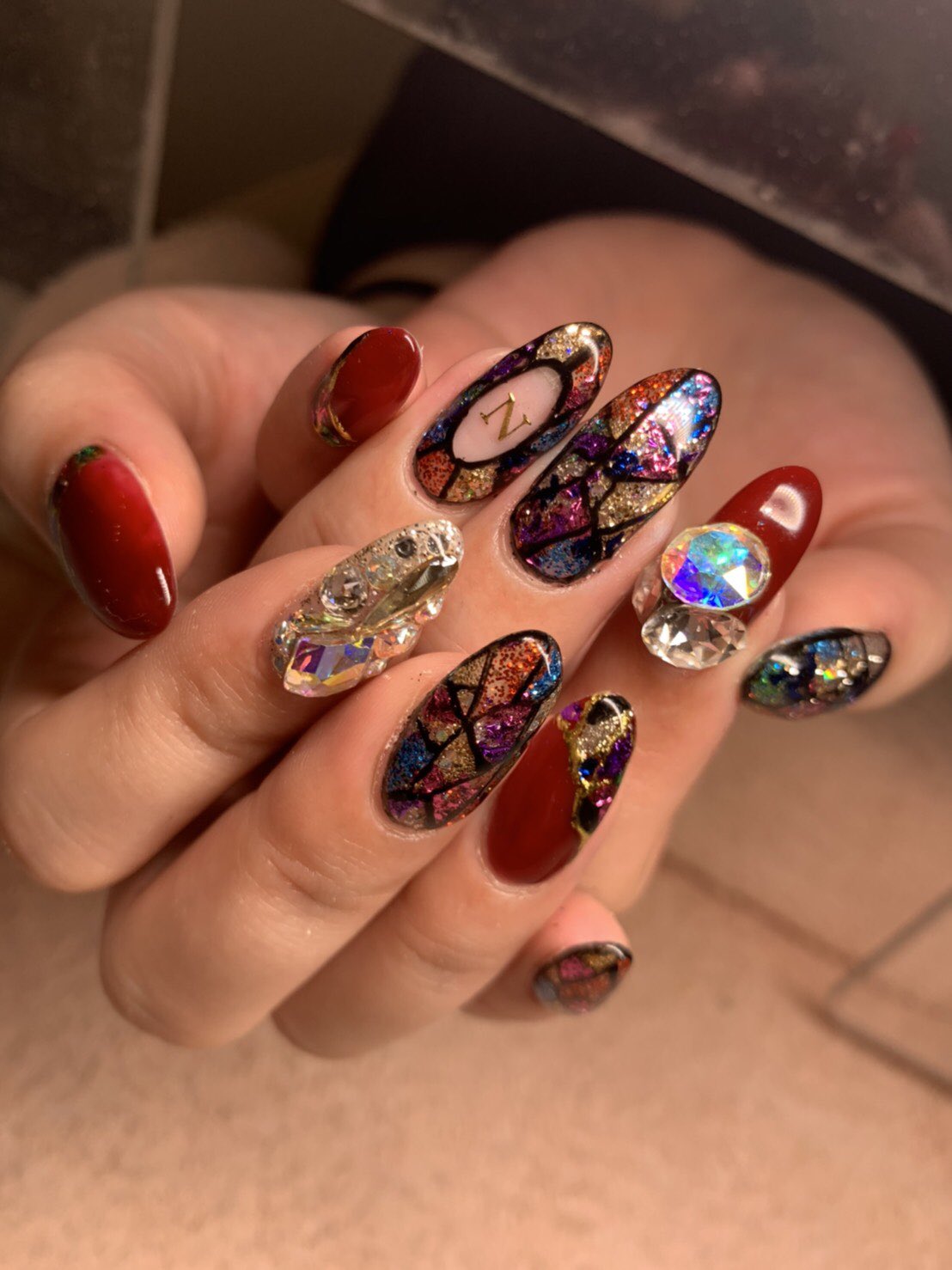 きゃすみん スロ中国輸入 Newネイル 毎年冬にやるステンドグラスネイル ジェルネイル 自爪ネイル ロング ネイル 個性的ネイル ステンドグラスネイル フットネイル T Co Qyypebkcec Twitter