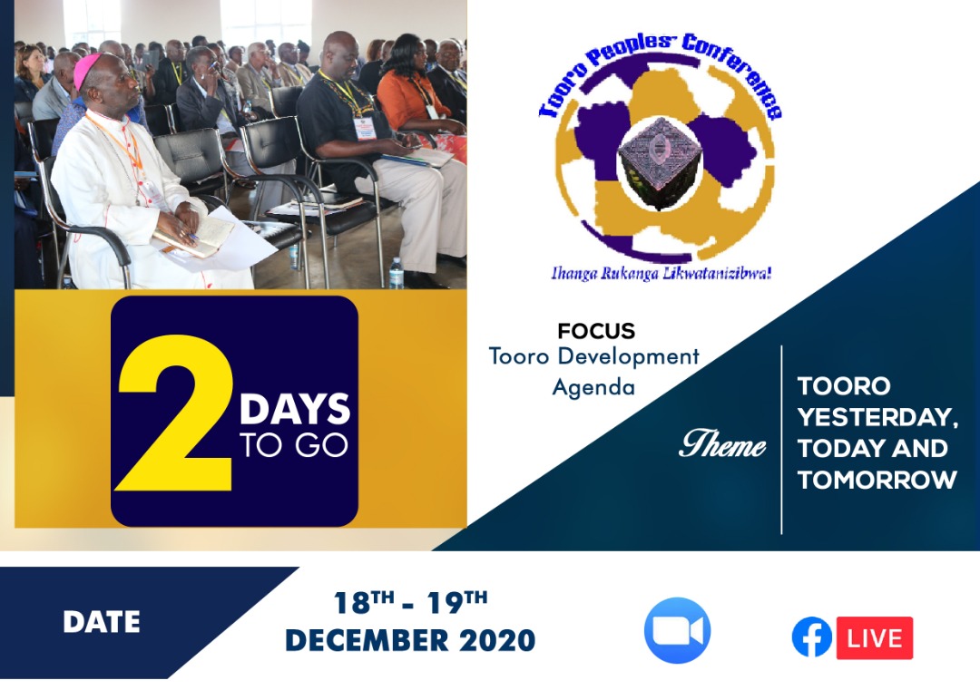 PeoplesTooro's tweet photo. Tooro People's Conference 2020 is on this Friday and Saturday starting 1:30pm. Theme: Tooro Yesterday, Today and Tomorrow.
Meeting ID: 201 812 2020
Passcode: TPC2020 https://t.co/TnsJrGJeJY https://t.co/2IK8bGmuLM