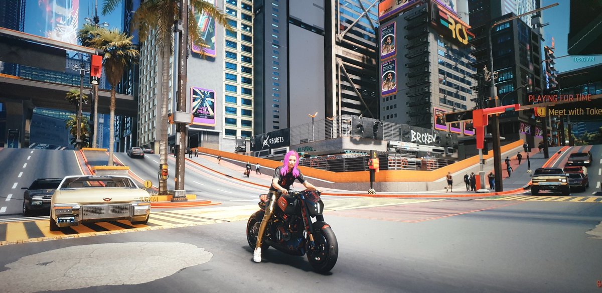 Just love riding around night city on #archmotorcycle 🏍 #Cyberpunk2077