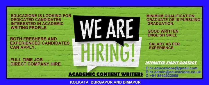 educazione's tweet photo. CONTACT DETAILS: 
✉️ hr.educazione@gmail.com
✉️ hr.admin@educazione.co.uk
 📞+91 8910922059 https://t.co/DILzPBb2Va
