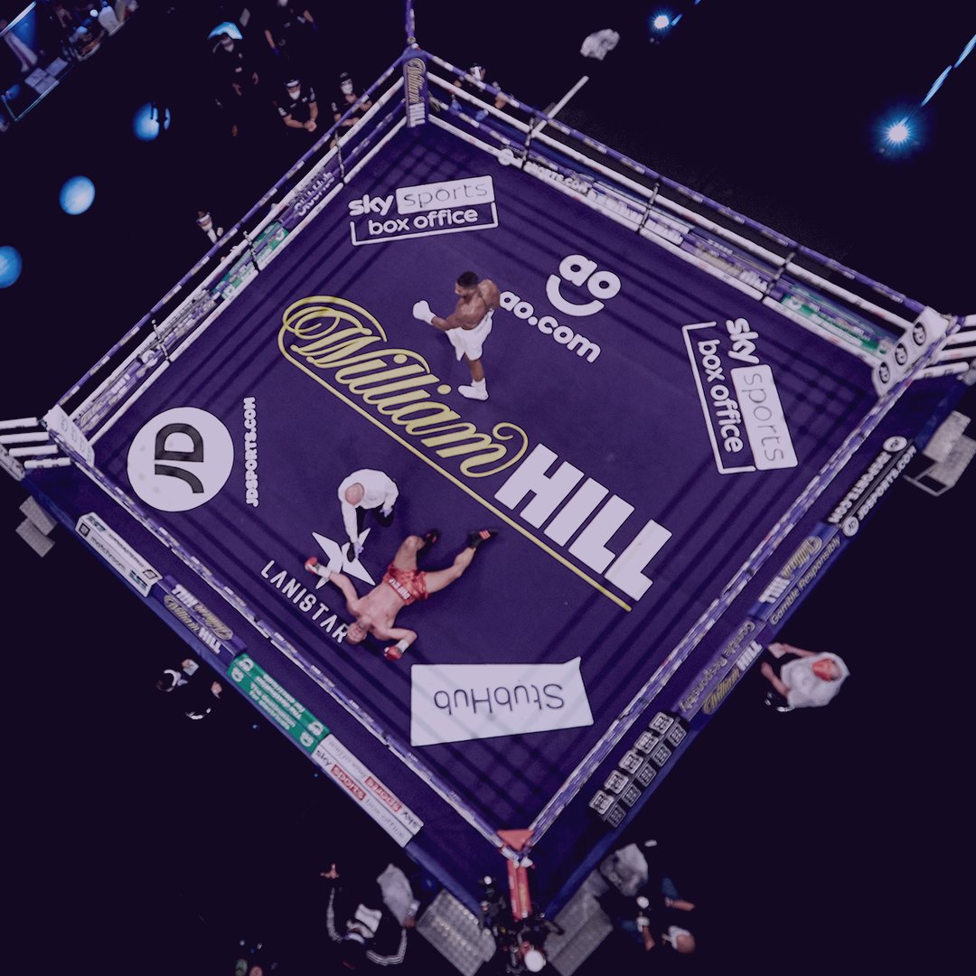 StubHubUK's tweet photo. In case you missed how #AJ smashed Pulev for a ninth-round knockout last Saturday, check out these highlights! 🥊  #JoshuaPulev  
@MatchroomBoxing https://t.co/Zlzii3acv4