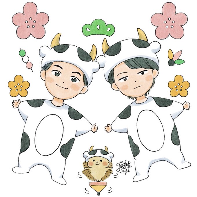 「cow print」 illustration images(Latest)｜11pages