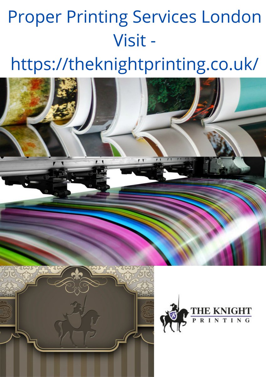Knight_Printing's tweet image. We are known for continuously working for representing fabulous and premium Printing services in London. Knight Printing is offering Overnight Printing services for customers' printing and binding requirements. #PrintingServicesLondon #OvernightPrinting
bit.ly/3ahBiqD