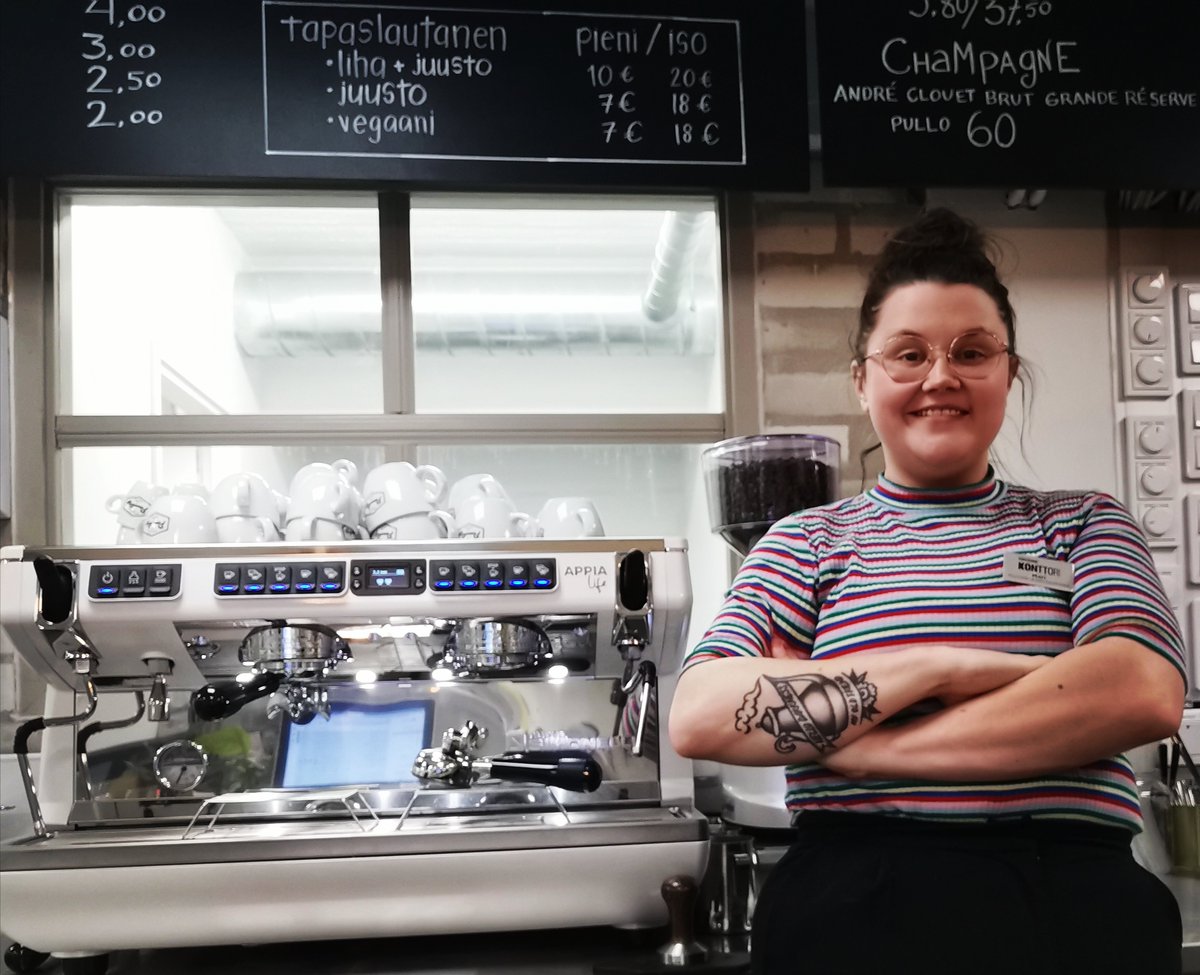 nuovasimonelli's tweet photo. High performance matched with ergonomic design. Spend #ADayWithAppiaLife at Kaapelitehtaan Konttori in Finland! 🇫🇮 Browse the gallery to see #AppiaLife shine in a shade of white🤍 https://t.co/LYkfH4SrbM