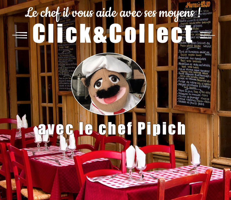 thferrieres's tweet photo. Le chef Pipich il est là pour aider ses amis les restaurateurs. Des services gratuits de chez gratuits ! A découvrir sur :
https://t.co/xSOq8fHBb4 https://t.co/fAlPAco6CW