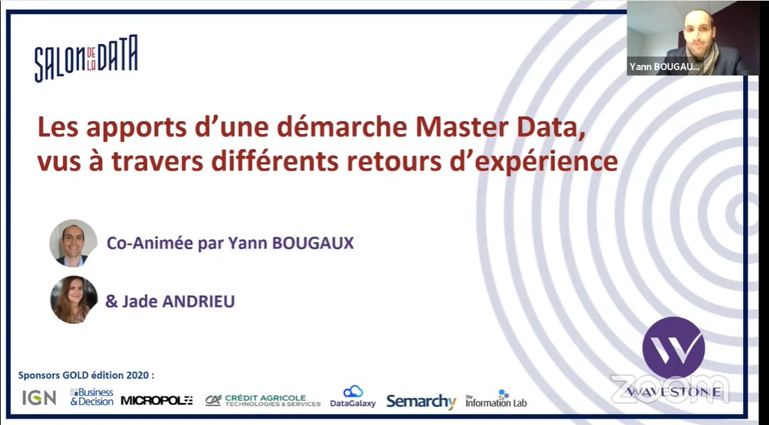 "Les master data sont devenues un actif stratégique à sécuriser".
Retrouvez le replay de la conférence "Les apports d'une démarche Master Data, vus à travers différents retours d'expérience" animée par Yann BOUGAUX et Jade Andrieu via ce lien :
app.imagina.io/app/module/156…