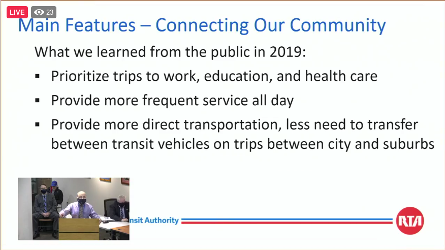 Freilich reviewing a process that he said involved lots of technical work and public involvement.