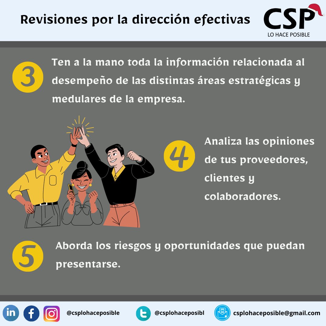 csplohaceposibl's tweet photo. En CSP te brindamos 8 recomendaciones para que tus revisiones por la dirección sean efectivas. Regálanos un like ❤️ si te gustó este post y compártenos tus inquietudes y experiencias al respecto.
#calidad
#Laboratorioclinico
#CSPLoHacePosible
#CSP2020 https://t.co/4uXXIFtGrN
