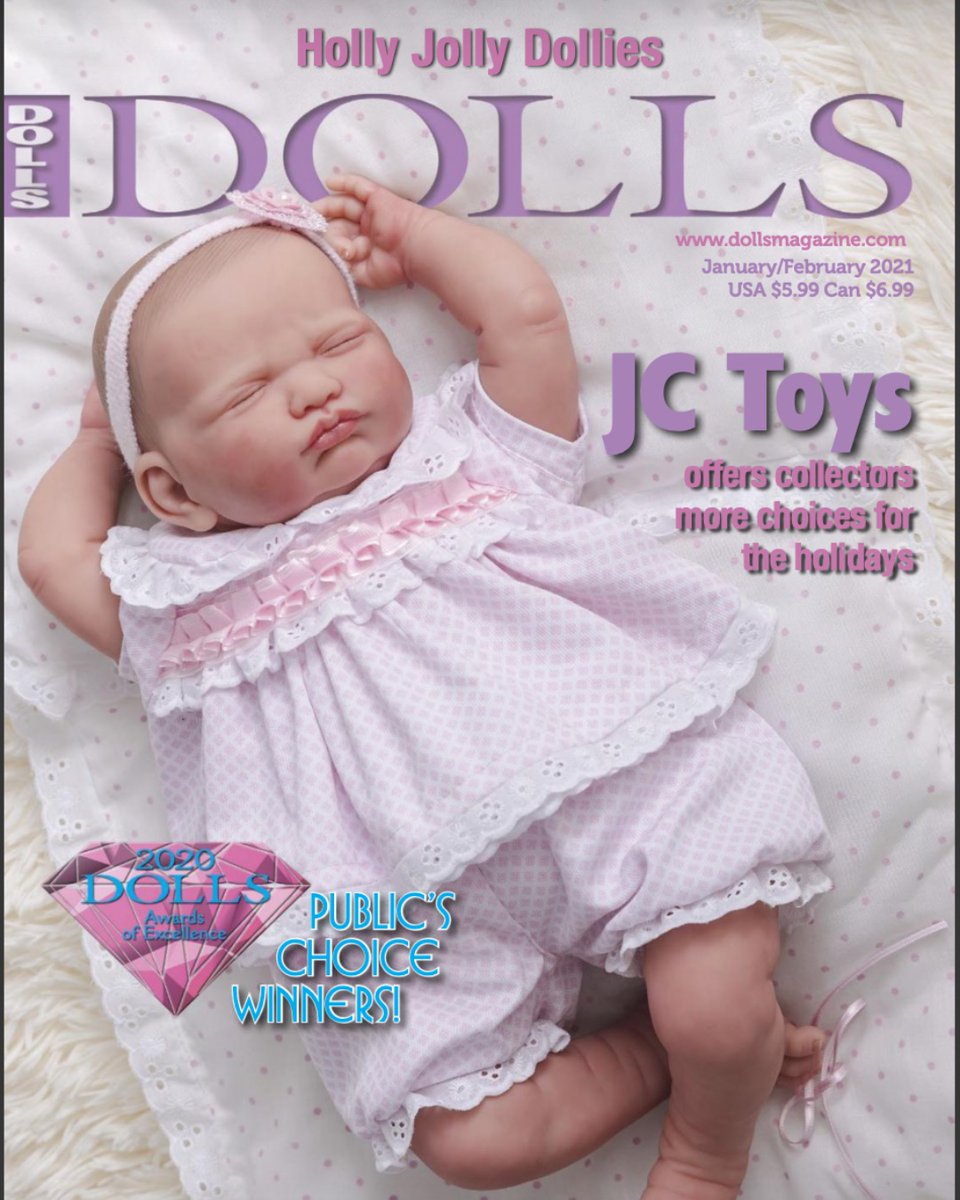 JcToys's tweet photo. Thank you Dolls Magazine for supporting the doll industry and featuring us on the cover of your latest issue. #dolls #jctoys https://t.co/FJuD5JAuUN https://t.co/tS3FZGF07k