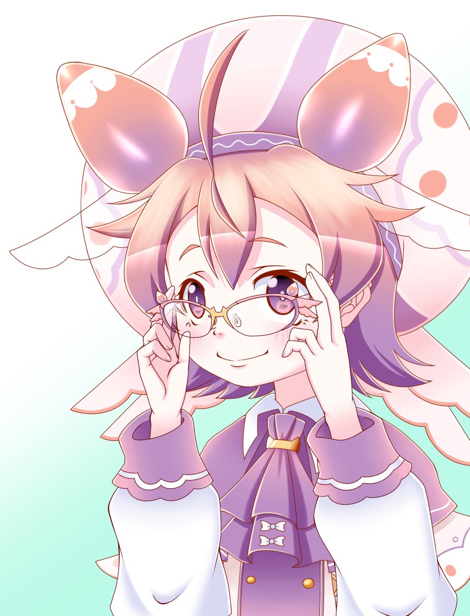 「2020年さいごのいちごちゃんの日! ラストはうみうしモチーフめがねの デザイン」|くらんけ@c102日曜サ33aのイラスト
