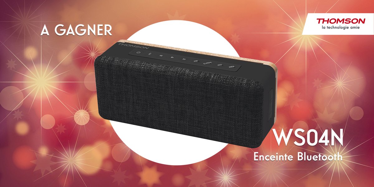 Bigbenfr On Twitter A Gagner Thomson Ws04 Enceinte Bluetooth 20w Elegante En Bambou Et Tissu Avec Effets Musicaux Pre Programmes Https T Co Ukdcwr8jqg Rt Follow Bigbenfrance Et Thomson Fra Tas 22 12 20 Thomson