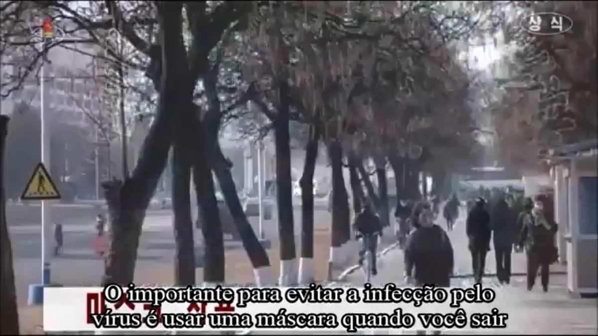 Explicaram a população como usar corretamente as mascaras.