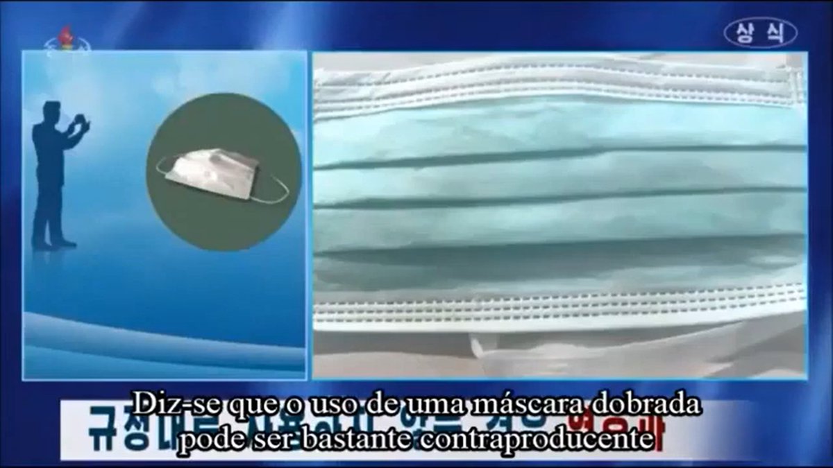 Explicaram a população como usar corretamente as mascaras.