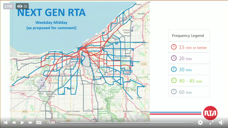 Here are the anticipated service improvements: