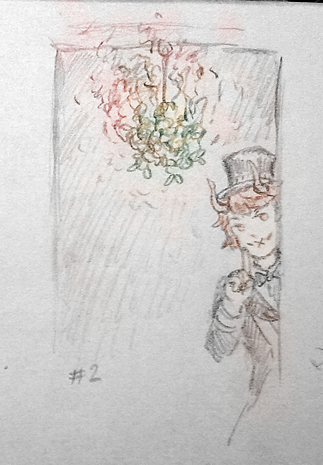 #vicmas2020 so many days, so little time, but I will try to draw something small for each day, at least...