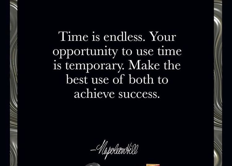 Your time is finite. Don’t waste a minute.