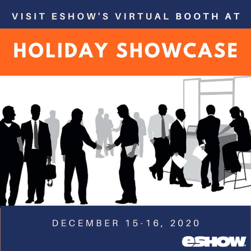 Go_eShow's tweet image. We are happy to be @AssocForum&apos;s #HolidayShowcase! If you are attending visit eShow&apos;s virtual booth and learn more about eShow&apos;s Virtual Event Management (VEM™) platform.  #eventtech #virtualeventmanagement #virtualevents  #meetingprof #associationforum #eventmanagementsolutions