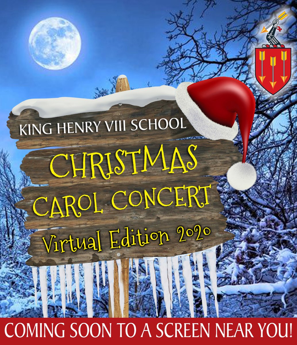 KHVIIISchool's tweet photo. We are so excited to announce the forthcoming Christmas Concert 2020 (virtual edition) coming to a screen near you this Friday! Thank you to all the fabulous musicians involved. @KHVIII_Music #KHVIIISpark https://t.co/QJivhu1pBx