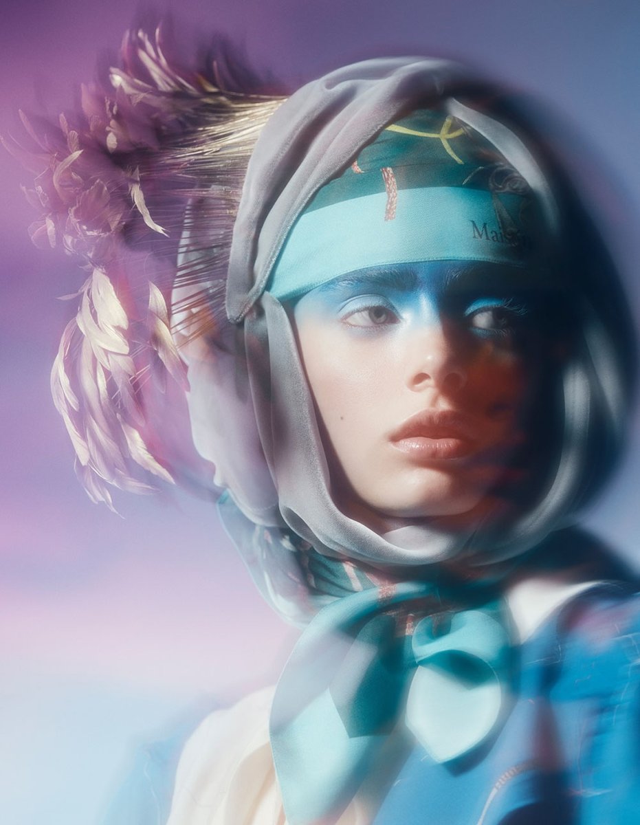 Patrycja Piekarska (Polish model) for Vogue China November 2020