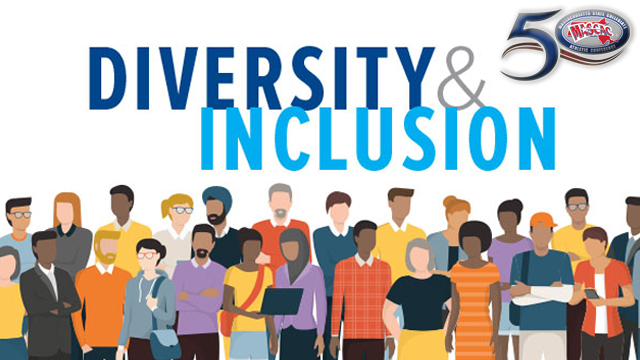mascacsports's tweet photo. The #MASCAC is excited to share we created a diversity and inclusion working group to further examine the conference's mission of having a diverse and inclusive environment for all student-athletes, coaches, staff and administrators. https://t.co/zpnMTs1Al1 #whyd3 #MASCACpride https://t.co/C0YNW4lPRk
