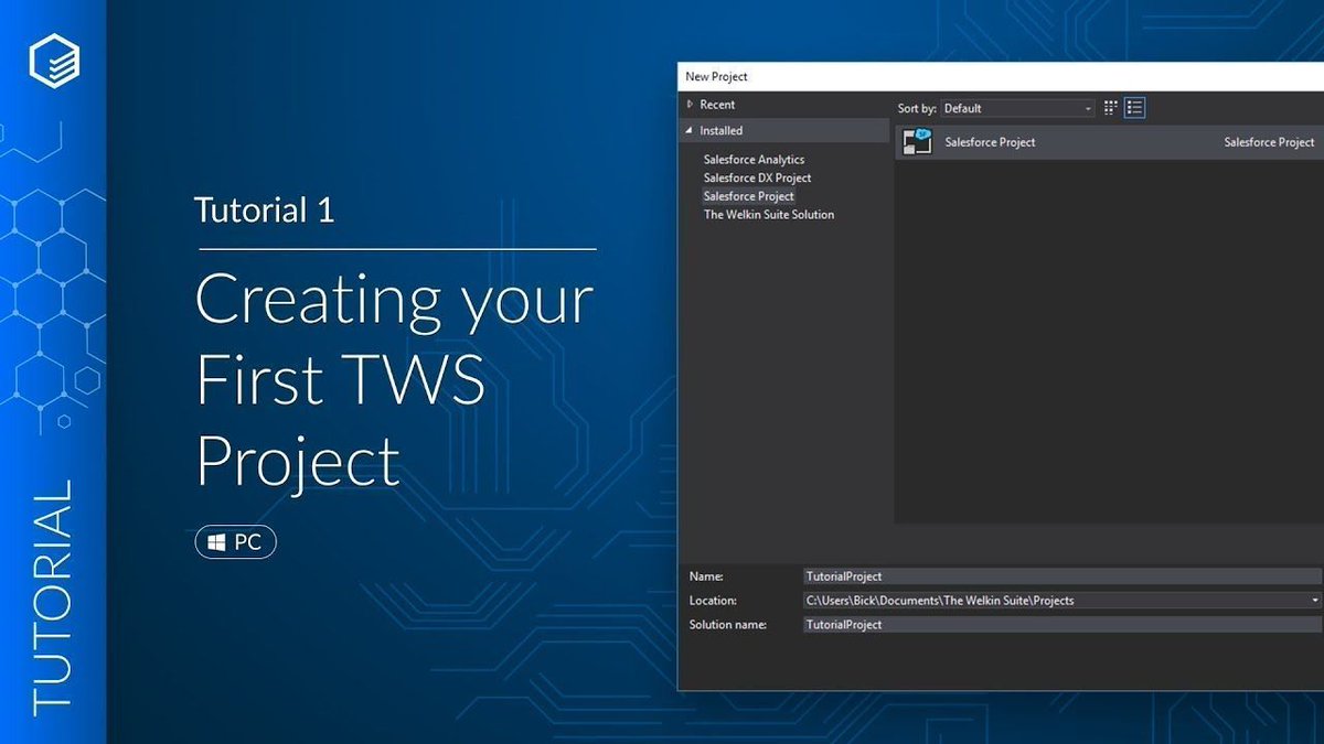 The Welkin Suite ☁️ (@thewelkinsuite) on Twitter photo TWS Tutorial 1: Creating your first #TWS Project
How to start your first #Salesforce Project in TWS?
Your first action to start developing in <a href="/TheWelkinSuite/">The Welkin Suite ☁️</a> is to download a project or even a solution with multiple projects within it!
buff.ly/37jGkB6 TWS Tutorial 1: Creating your first #TWS Project
How to start your first #Salesforce Project in TWS?
Your first action to start developing in <a href="/TheWelkinSuite/">The Welkin Suite ☁️</a> is to download a project or even a solution with multiple projects within it!
buff.ly/37jGkB6