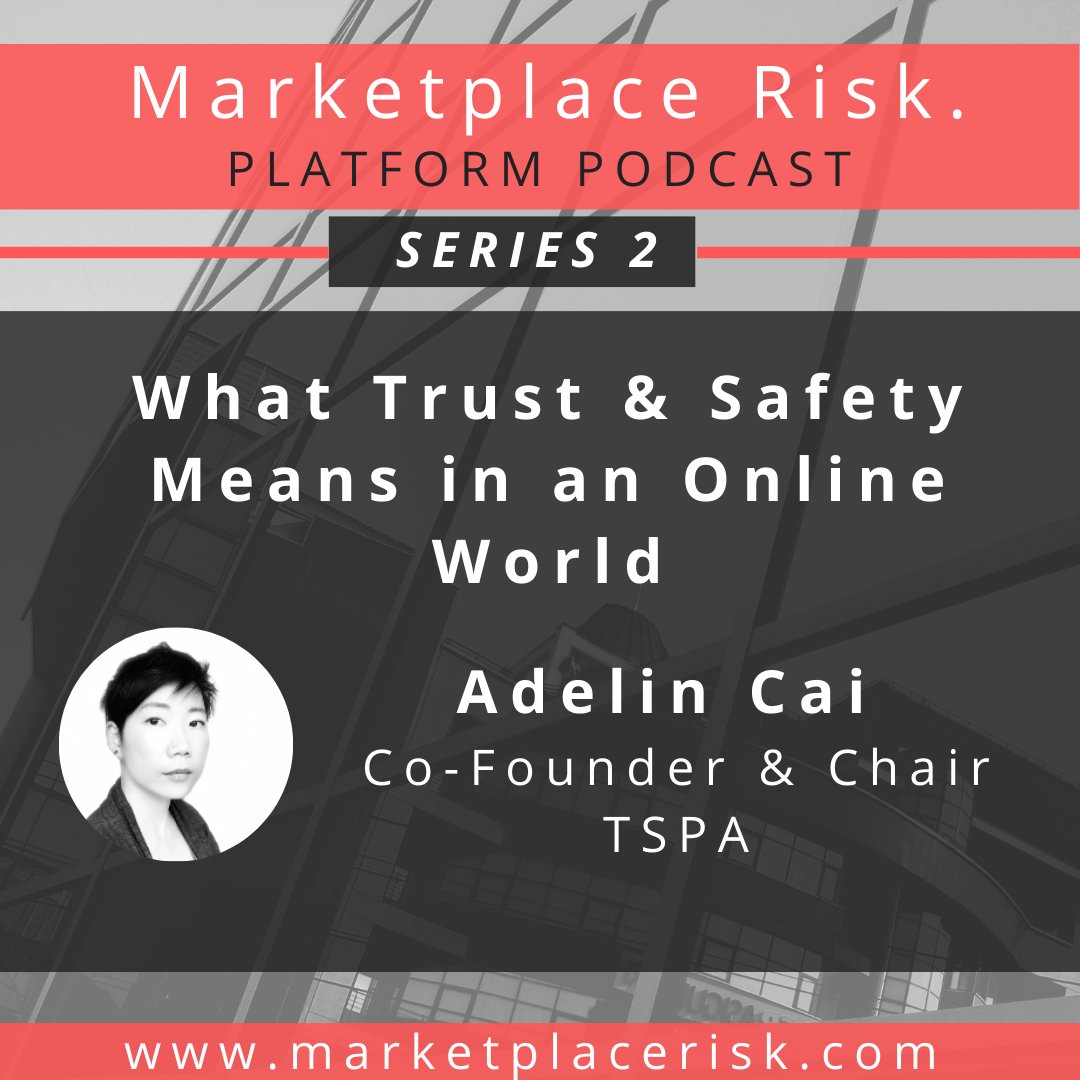 MarketplaceRisk's tweet photo. The latest episode of the #PlatformPodcast is live!
@ElleTucker talks to @adelin of @tspainfo about what #trust and #safety means in an #online world, and why professionals need a member organisation β¬οΈ
https://t.co/r2I6lnaRTu
#contentmoderation #trustandsafety #onlinesafety https://t.co/31JhuEKO7K