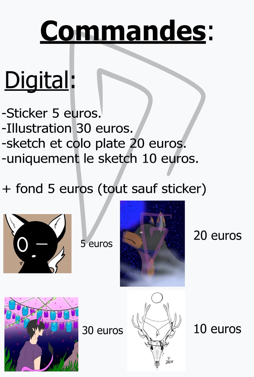 JackLunacy's tweet photo. Mes commandes sont ouvertes :

Je fais:

-NSFW (sexe/gore)
-Féral

Je ne fais pas:

-Furry
-humain
-fanart (Naruto, one piece Et autres oeuvre existantes)

[Uniquement par PayPal]

Merci à vous ✨ https://t.co/GheWKyurdD