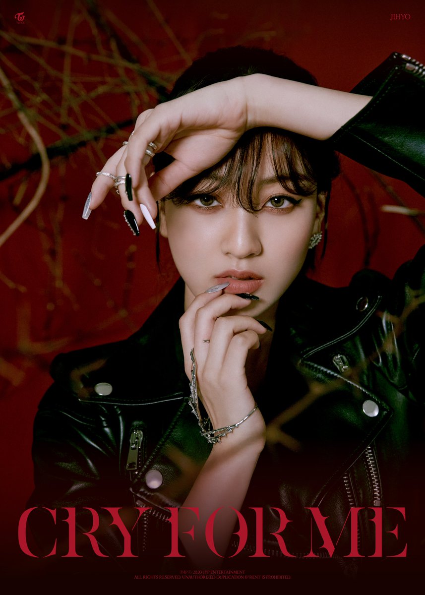 TWICE
CRY FOR ME
Concept Photo
JIHYO

12.18 (FRI) 2PM in KST, 12AM in EST

Pre-Save NOW :
twice.lnk.to/CRYFORME

#TWICE #트와이스 #CRYFORME
