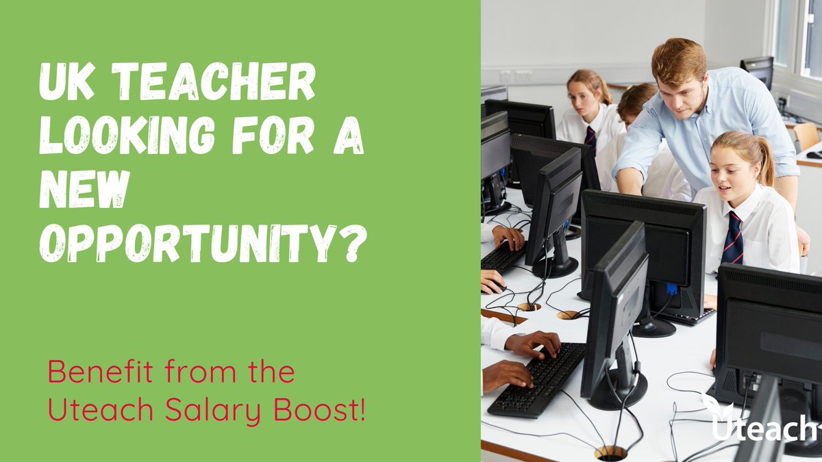 With all of the fantastic opportunities we have for 2021, what is stopping you? 

Register with Uteach today.
ow.ly/lqJv50Bq3VD