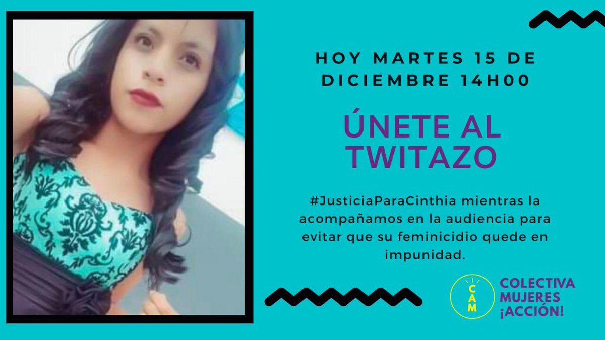 colectivacam's tweet photo. Únete al twitazo #porcinthia a las 14H00 @teleamazonasec @denisseteleSUR @AdecEcuador @wambraEc @WarmiNina  @ecuavisa @elcomerciocom @Primicias https://t.co/cAsdnawJe3