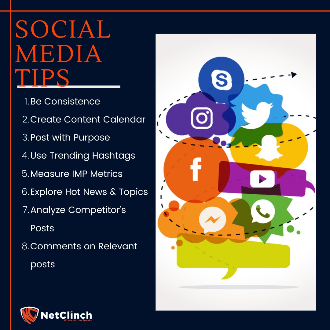 NetClinch's tweet photo. Your potential customers are on social media. Are you ready to build your brand on social platforms?
Contact Now!
Visit: https://t.co/gtTZcyOLBn
Email: info@netclinch.com
Contact No: +91 81282 81555
#NetClinch #socialmediamarketing #smo #socialmedia #tweeter #facebook #insta https://t.co/HOHFNZ2tPL