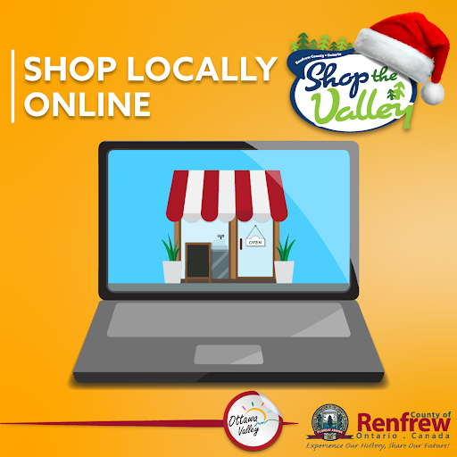 RenfrewCounty's tweet photo. #ShopTheValley this holiday season! Supporting local can look like:

👉 Leaving a positive review online
👉 Purchasing locally grown and produced food items
👉 Shopping locally online from the safety of home
👉 Gift a gift card to a local business 
 
@CountyOfRenfrew ✨🎄🎅 https://t.co/T523DkAgrb