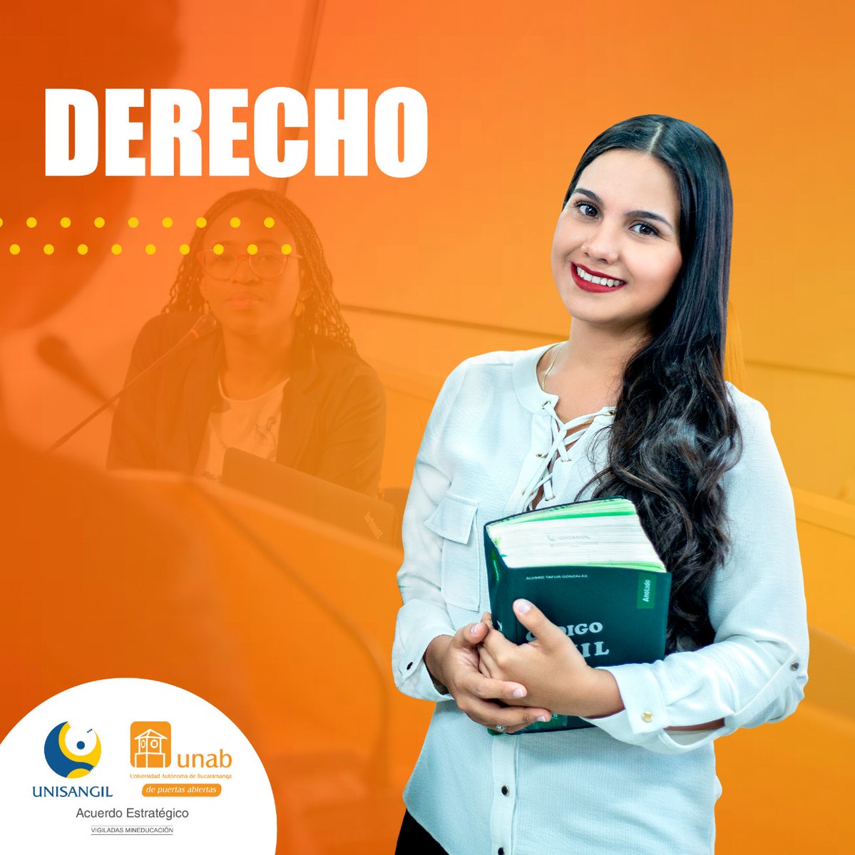 Estudia Derecho en UNISANGIL y caminemos juntos por nuestros sueños. 

Mayor información:
bit.ly/Estudiar-Derec…

SNIES 20837 - 10 semestres - Yopal