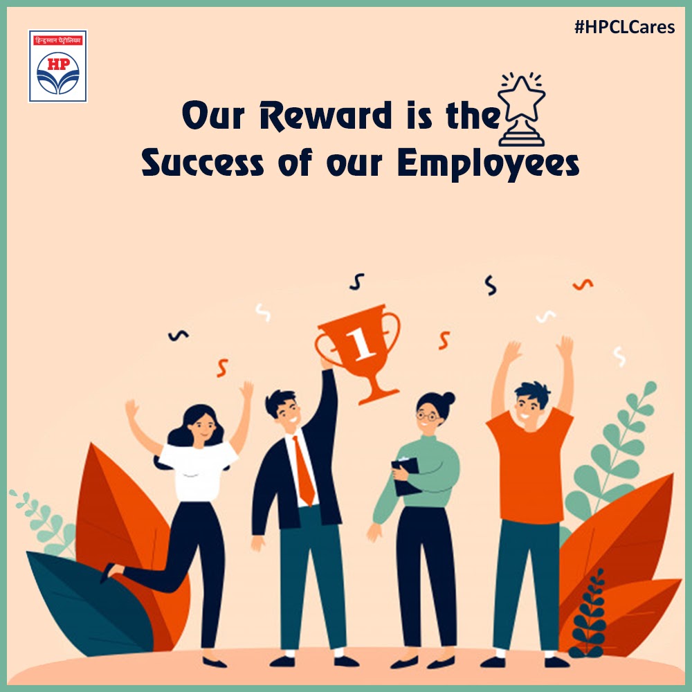 HPCL's tweet photo. At #HPCL, we reward our deserving employees through schemes such as HP Icon, Outstanding Achievers Awards, and more. We believe that excellence should always be recognized, and that it only motivates our employees to reach even higher levels of performance. https://t.co/gwqrMYYYwQ