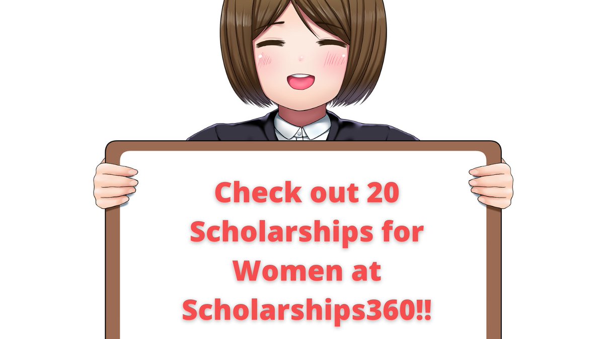 scholarships360's tweet photo. We just updated this list of #Scholarships for women! Please pass it on if it does not apply to you! 
https://t.co/WQYBLCz5Q5 https://t.co/VD7KbenUI8