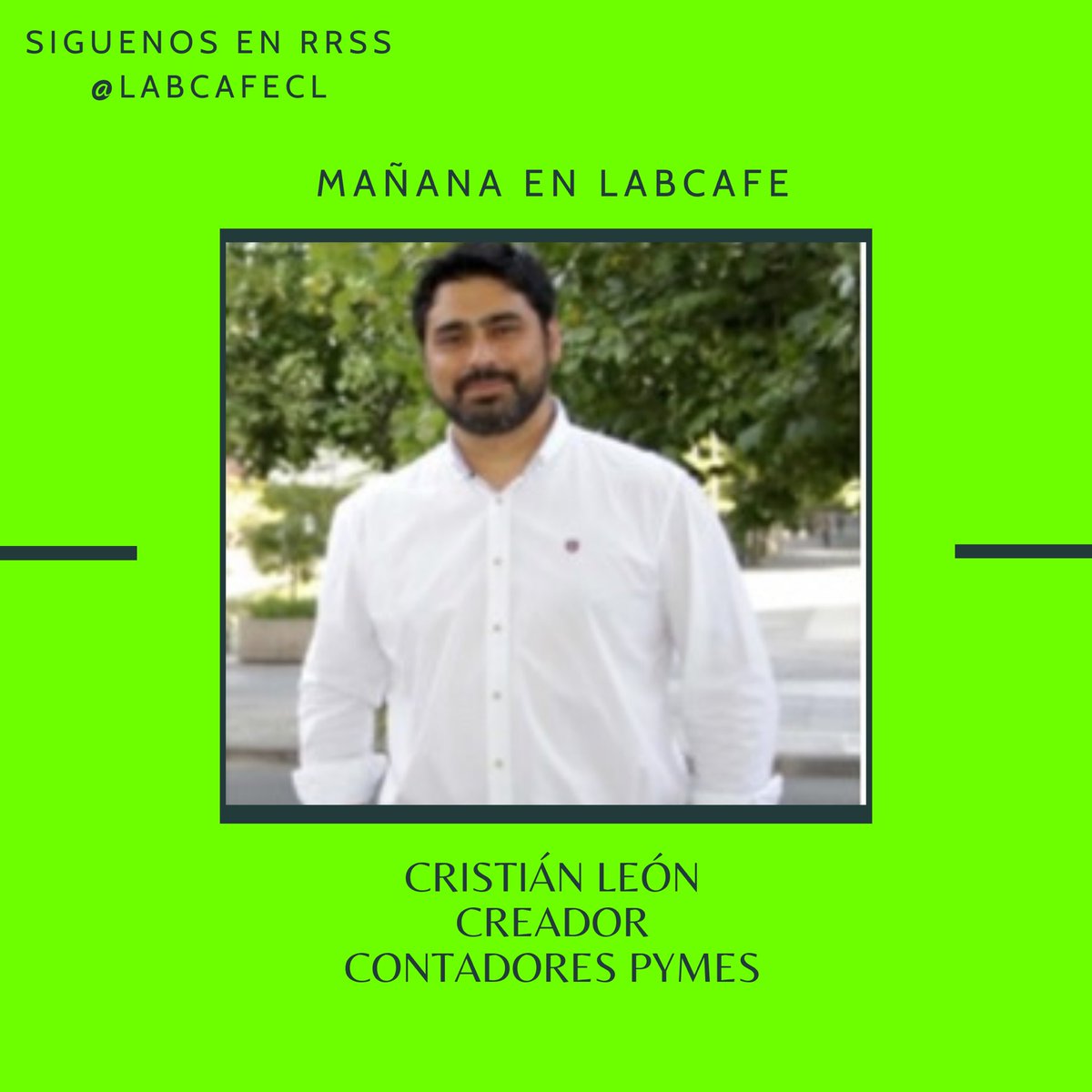 labcafecl's tweet photo. #MañanaEnLabCafe conversaremos sobre innovación en el cine y la ayuda en el orden de las finanzas de startups y emprendimientos. Conéctate a nuestro Instagram Live @labcafecl y conoce más! RT https://t.co/ZAzMb4o1lO