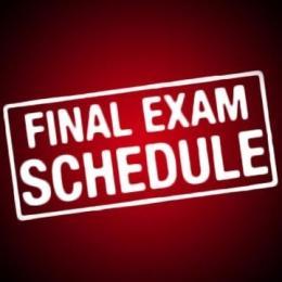 Final Exam Schedule click the link below!
bit.ly/34exym4