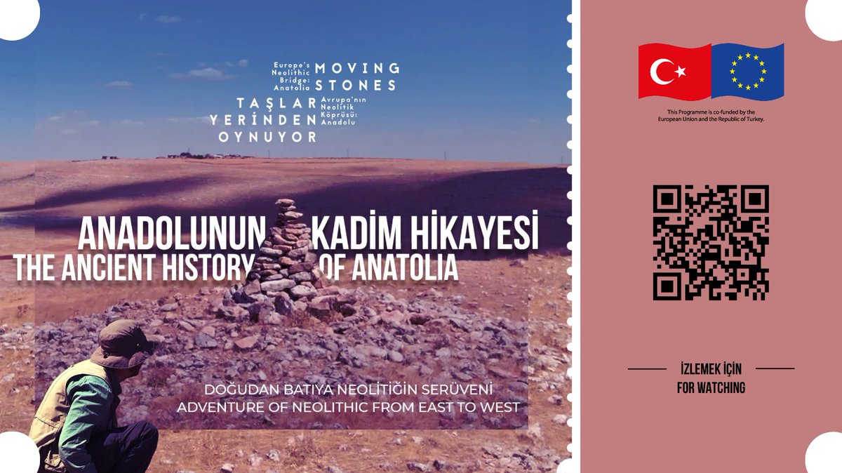 KDiyalog's tweet photo. Anadolu’nun Kadim Hikayesi belgeselini bu biletin üzerindeki QR kodu okutarak saat 20.30’da birlikte izleyebiliriz. Taşlar Yerinden Oynuyor projesi kapsamında üretilen belgeseli internet üzerinden izleyebilir, Anadolu’nun ilham veren hikayelerine kulak verebilirsiniz. https://t.co/50H5RtiQqu