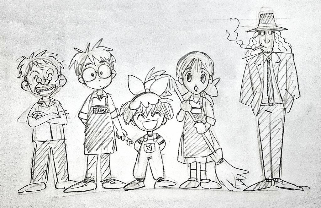 4コマほのぼのまんが

『あおばじてんしゃてん』 