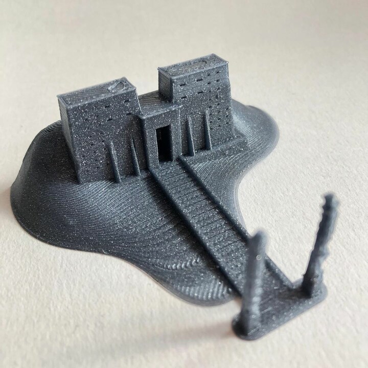 FillamentumUsa's tweet photo. If you are a fan of ancient Egyptian architecture or Stargate, you will love this miniature by @LDIbarra printed with PLA Vertigo Grey. The model can be found on @myminifactory

Get PLA Vertigo Grey here: https://t.co/aYWyzTBveq

#3Dprinting #3Dprinted #3dprint  #3dmaker #PLA https://t.co/iA6mRGFvlF