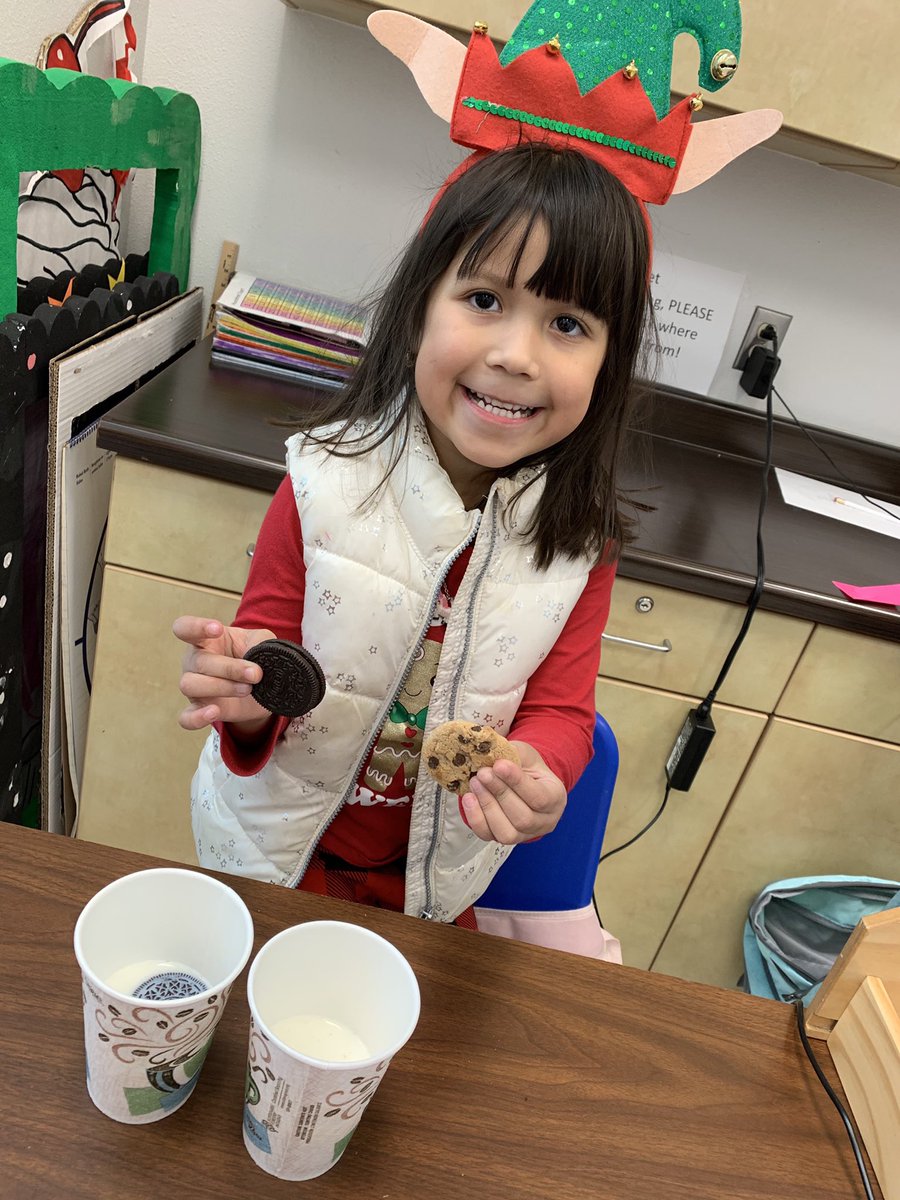 Lion leader doing her science experiment which cookie will dissolve faster?? #cjelions #TeamSISD