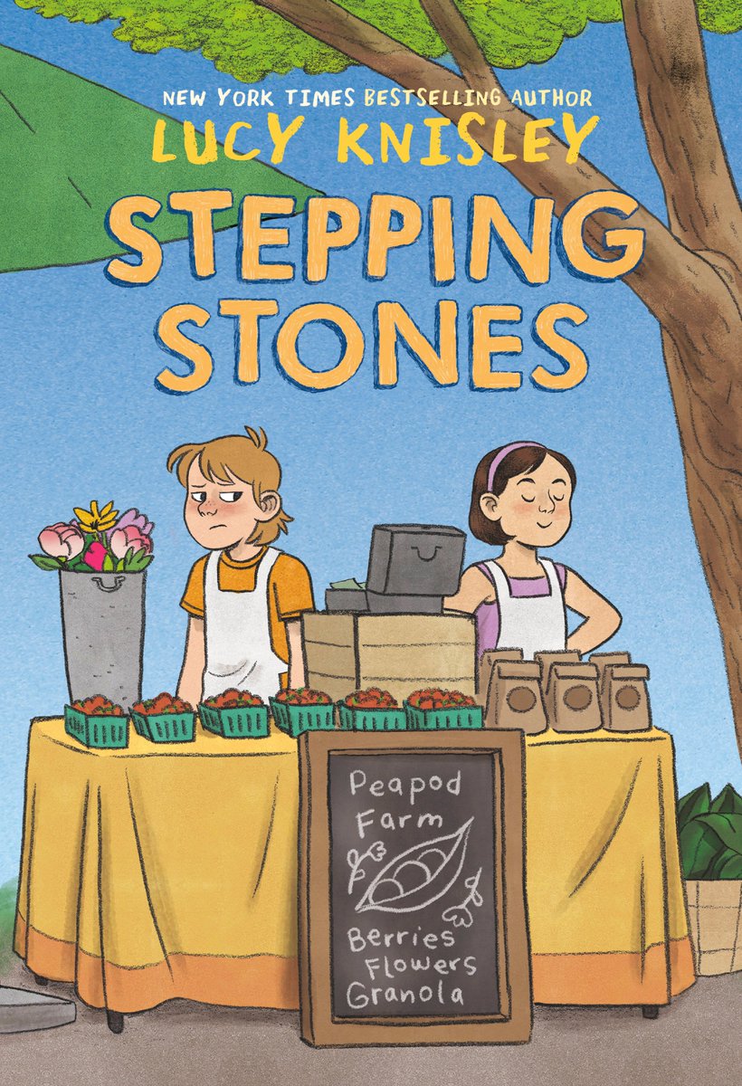 I’ve known  @lucyknisley for a decade now, and her books keep getting better and better! I love this latest, STEPPING STONES (edited by  @WhitLeopard) for its depiction of a difficult grownups, and (as always) adorable cats.